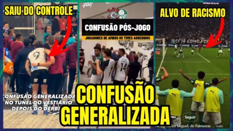 BOMBA: IMAGENS DA CONFUSÃO APÓS O DERBY E CARLOS MIGUEL SOFRE RACISMO DURANTE O JOGO