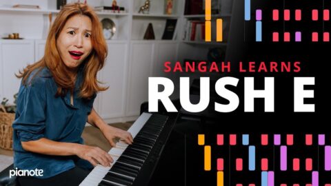 Professional Pianist Learns Rush E On The Spot 🔥