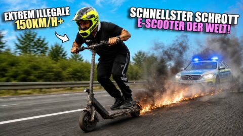 Er BAUT schnellsten SCHROTT E-Scooter der Welt! (MÜSST IHR SEHEN!)
