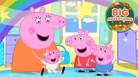 Peppa Pig Meets Her New Baby Sister EVIE! 💗 Evie’s Arrival Adventure | Tales Full Episodes | 21 Mins