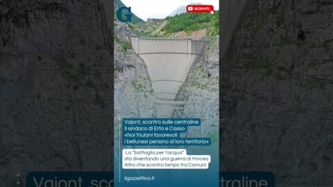 Vajont, scontro sulle centraline. Il sindaco di Erto e Casso ci va giù duro