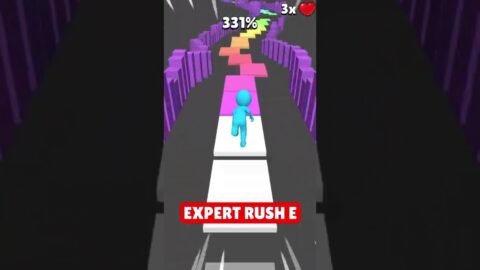 I made 3D Piano Tiles just to play Rush E