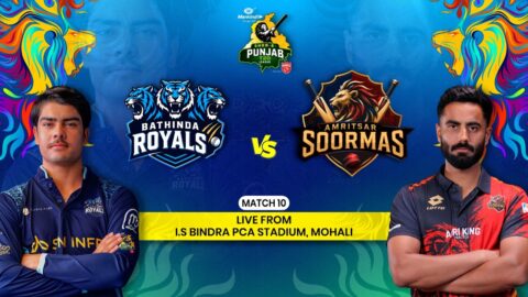 Bathinda Royals vs Amritsar Soormas | Sher-E-Punjab T20 League 2026 | Punjab Cricket Association