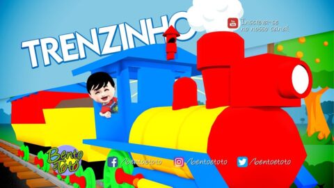 Bento e Totó – Trenzinho (Desenho Infantil)