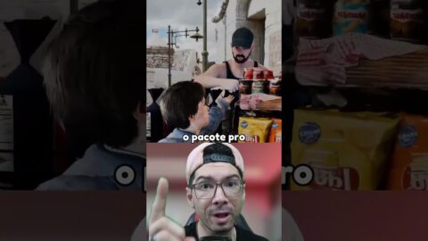 ELE FOI AJUDAR O ENZO COM FOME E OLHA NO QUE DEU